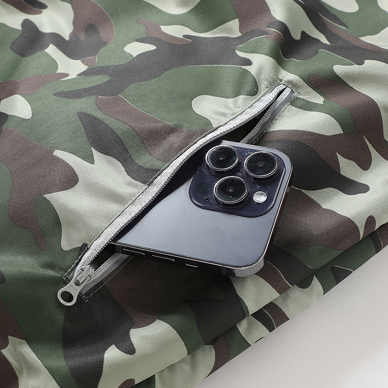 ZITY Men's Zip Up 3 Holes Fan Cooling Vest-2362