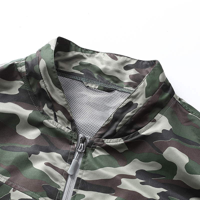 ZITY Men's 3 Holes Fan Full Zipper Cooling Vest-2376