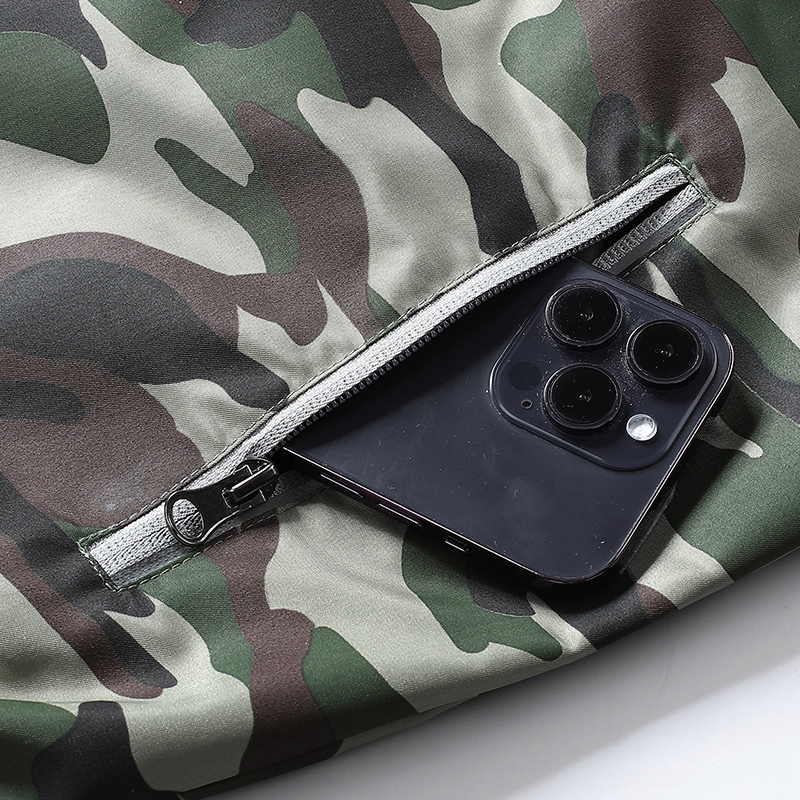 ZITY Men's 3 Holes Fan Full Zipper Cooling Vest-2376