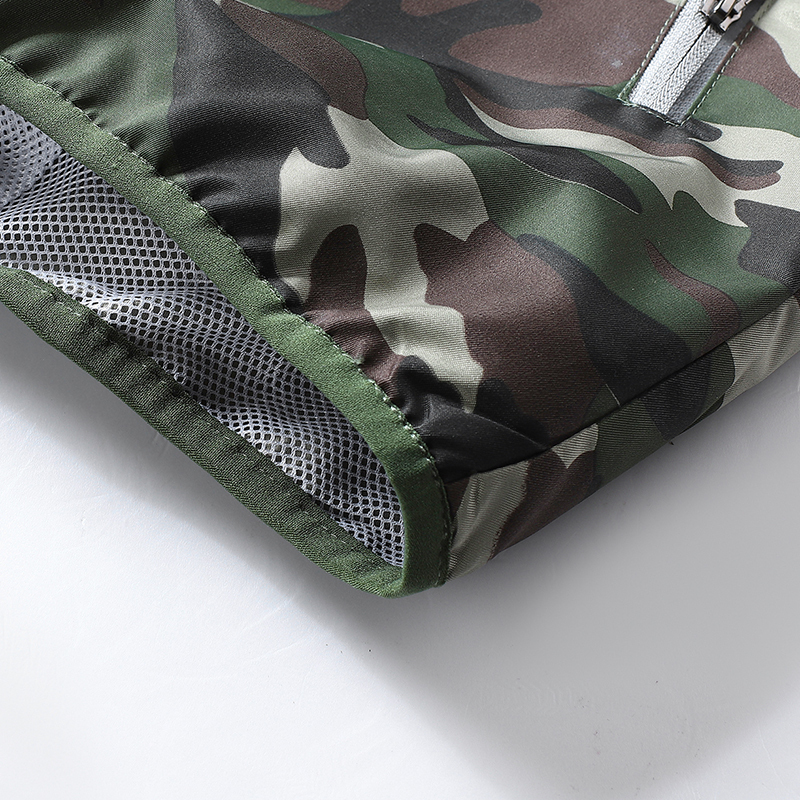 ZITY Men's 3 Holes Fan Full Zipper Cooling Vest-2376