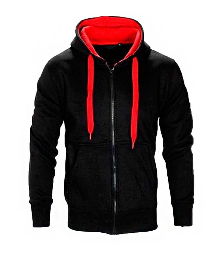 ZITY Men's Slim Fit Hip Hop Style Hoodie Top-DUMHD05110|Zitysports
