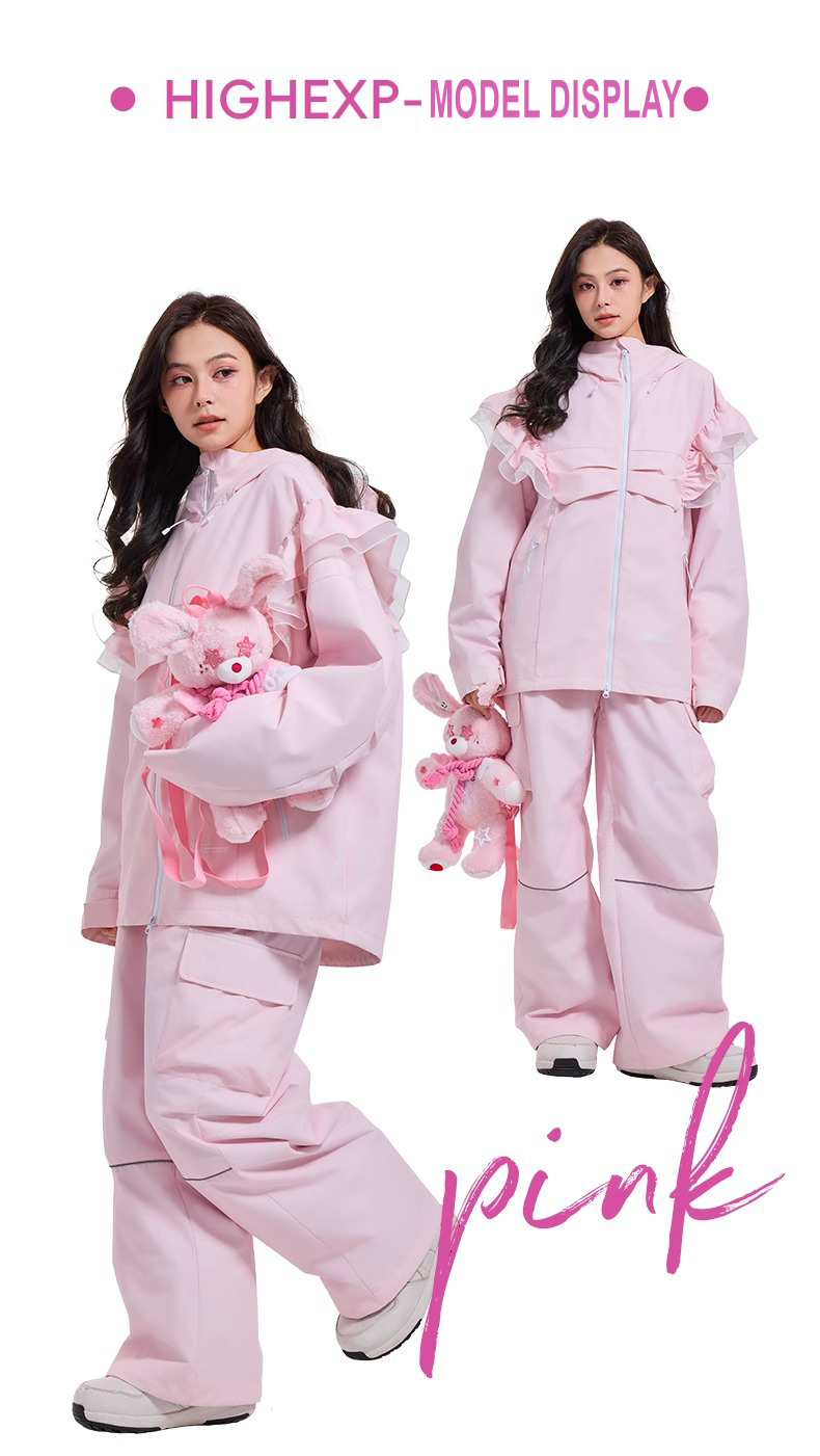 ZITY Women's Waterproof Warm Skiing Suit-DUWSU06491