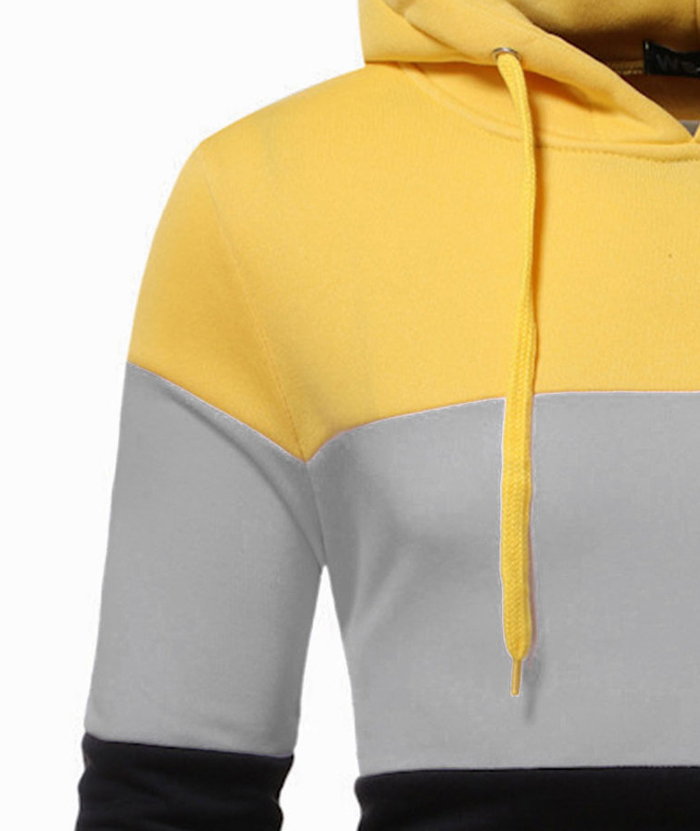 ZITY Men's Pullover Long Sleeve Casual Fleece Hoodie-DUMFH04904|Zitysports