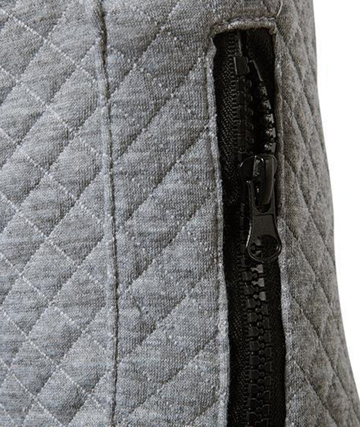 ZITY Men's Zipper Sweatshirt with Pocket Long Sleeve-DUMCO04898|Zitysports