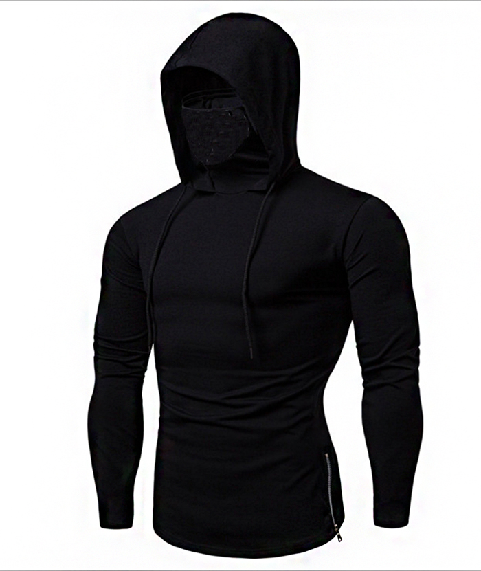 ZITY Men's Light Weight Long Sleeve Fast Drying Casual Hoodie-DUMHD04993|Zitysports