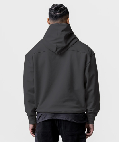 ZITY Men's Cotton Long Sleeve Pullover Hoodie-DUMFH05478