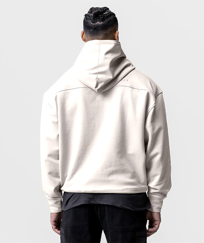 ZITY Men's Cotton Long Sleeve Pullover Hoodie-DUMFH05478