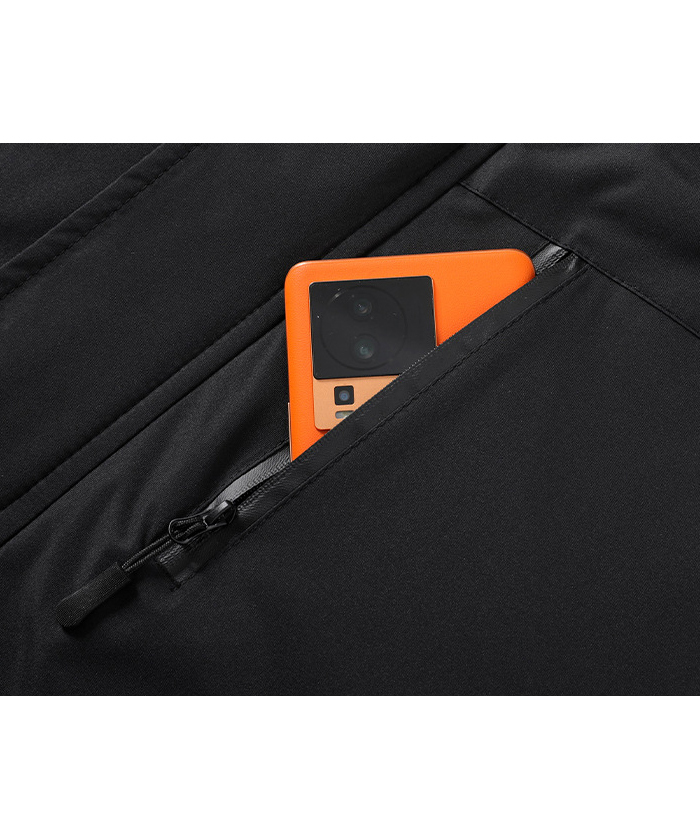 ZITY Men's Oversize Zipper Fleece Jacket-DUMCO05537