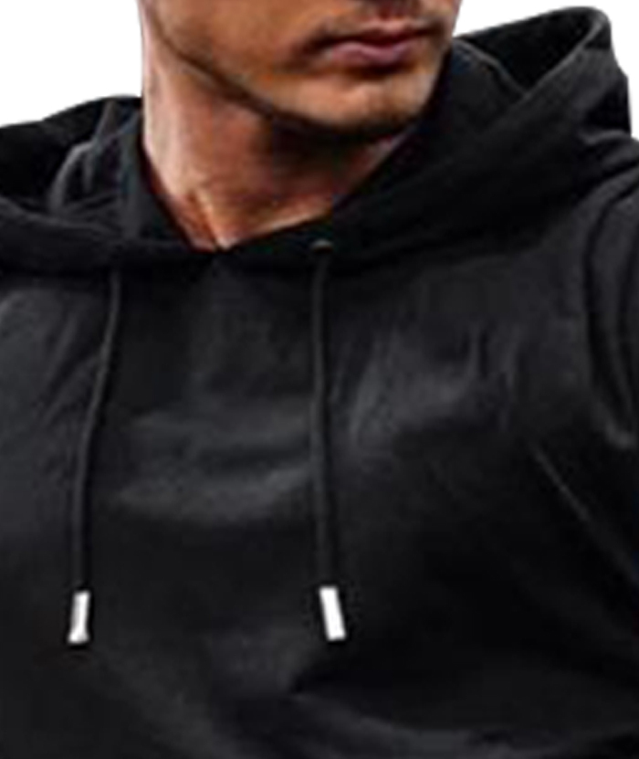 ZITY Men's Sleeveless Fitness Pullover Hoodie-DUMHD05397|Zitysports