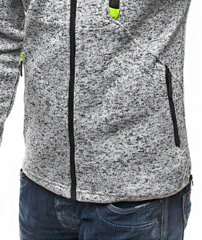 ZITY Men's Full Zipper Long Sleeve Breathable Warm Hoodie-DUMHD05096|Zitysports