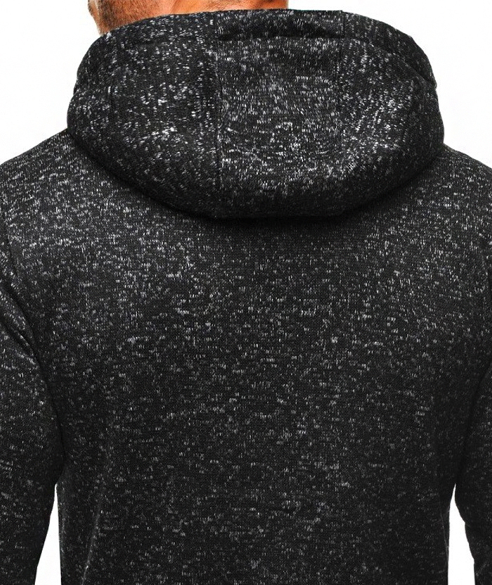 ZITY Men's Full Zipper Long Sleeve Breathable Warm Hoodie-DUMHD05096|Zitysports