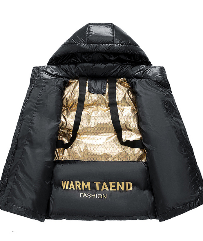 ZITY Men's Full Zipper Padded Puffer Jacket-DUMCO05569