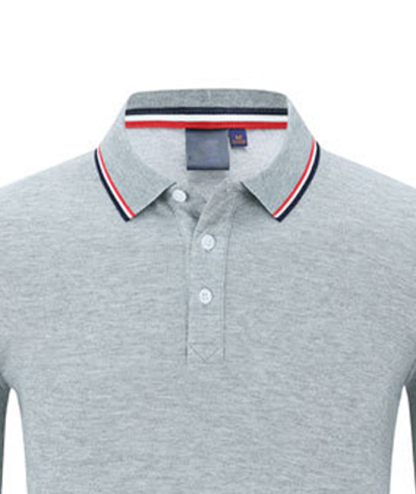 ZITY Men's Button Up Dry Fit Polo Shirt-Z507