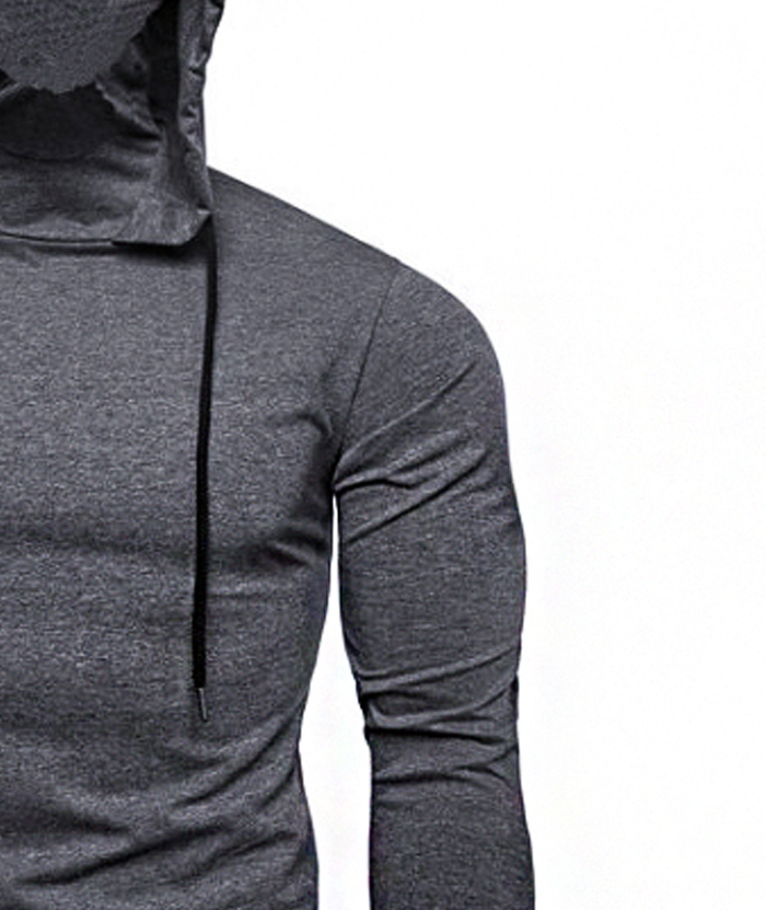 ZITY Men's Light Weight Long Sleeve Fast Drying Casual Hoodie-DUMHD04993|Zitysports