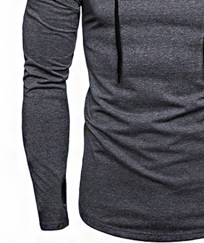 ZITY Men's Light Weight Long Sleeve Fast Drying Casual Hoodie-DUMHD04993|Zitysports