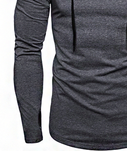 ZITY Men's Light Weight Long Sleeve Fast Drying Casual Hoodie-DUMHD04993|Zitysports