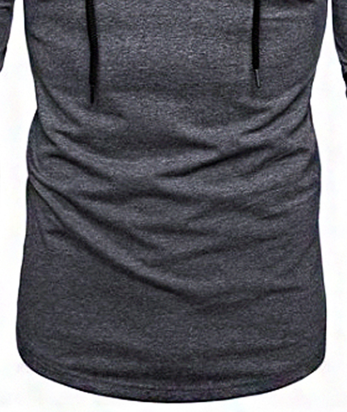 ZITY Men's Light Weight Long Sleeve Fast Drying Casual Hoodie-DUMHD04993|Zitysports