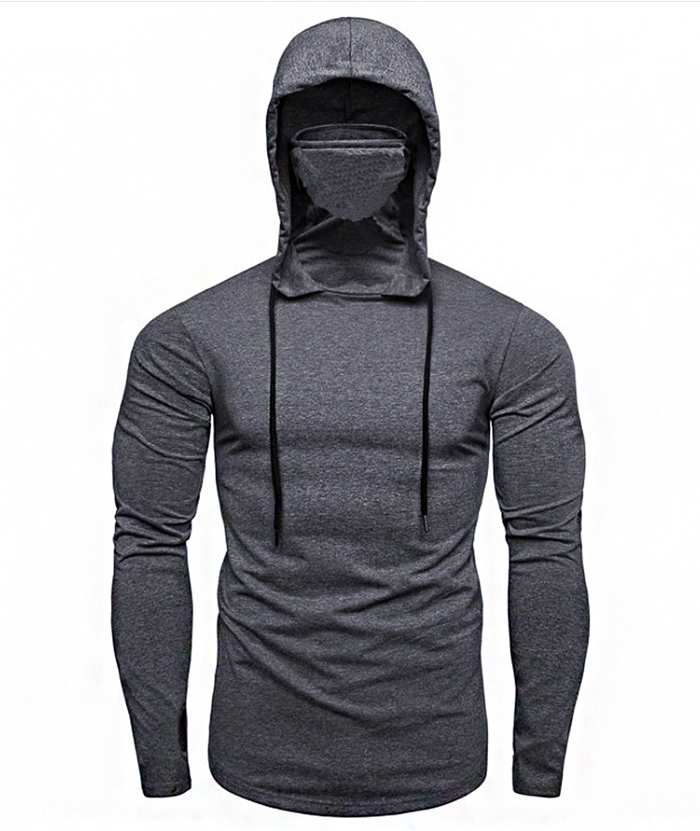 ZITY Men's Light Weight Long Sleeve Fast Drying Casual Hoodie-DUMHD04993|Zitysports