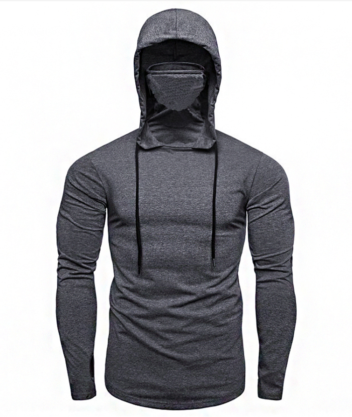 ZITY Men's Light Weight Long Sleeve Fast Drying Casual Hoodie-DUMHD04993|Zitysports