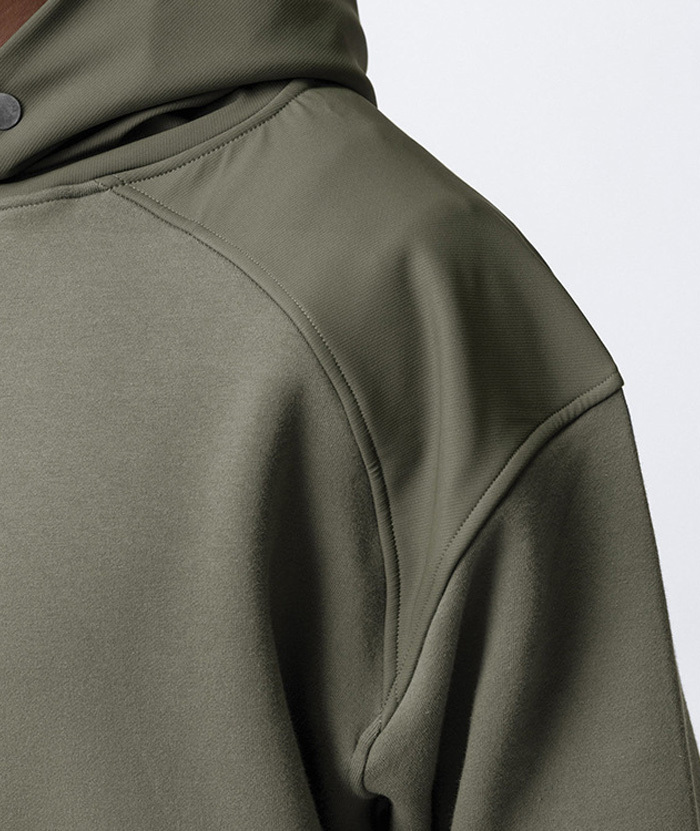 ZITY Men's Cotton Long Sleeve Pullover Hoodie-DUMFH05478