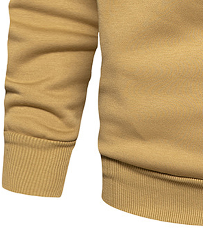 ZITY Men's Color Blocking Contrast Hooded Casual Sports Hoodie-DUMFH04839 | Zitysports