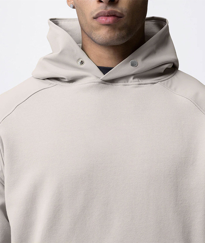 ZITY Men's Cotton Long Sleeve Pullover Hoodie-DUMFH05478