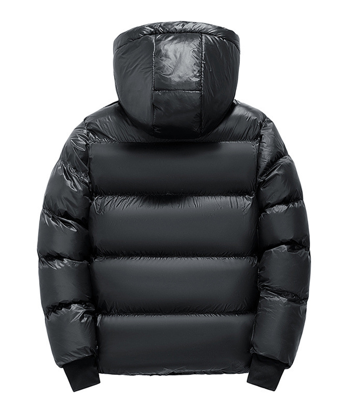 ZITY Men's Full Zipper Padded Puffer Jacket-DUMCO05569