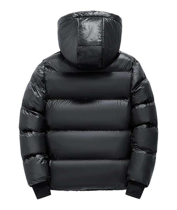 ZITY Men's Full Zipper Padded Puffer Jacket-DUMCO05569