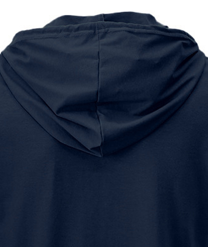 ZITY Men's Sleeveless Running Fitness Sweatshirt Button Up Hoodie-DUMMG05232 |Zitysports