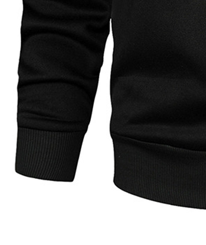 ZITY Men's Color Blocking Contrast Hooded Casual Sports Hoodie-DUMFH04839 | Zitysports