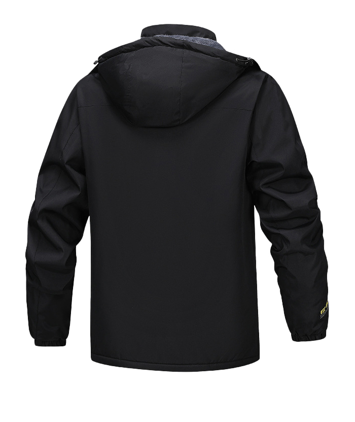 ZITY Men's Oversize Zipper Fleece Jacket-DUMCO05537