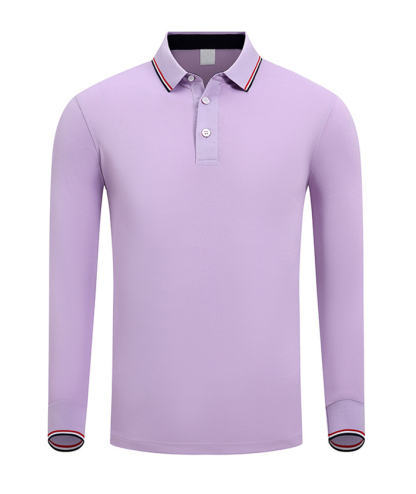 ZITY Men's Button Up Long Sleeve Polo Shirt-HD506