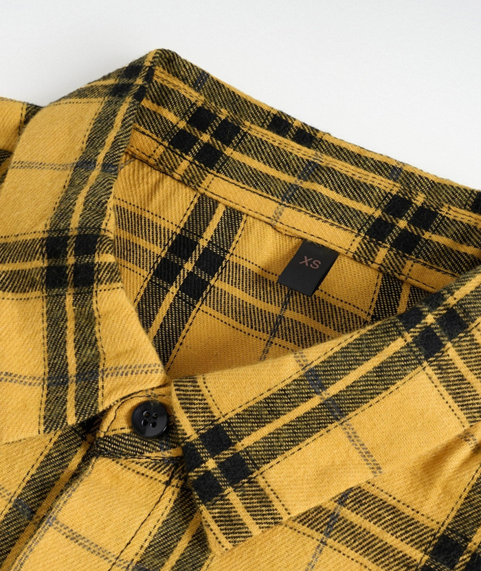 ZITY Men's Over Size Trendy Plaid Flannel Shirt-DUMLT05248|Zitysports