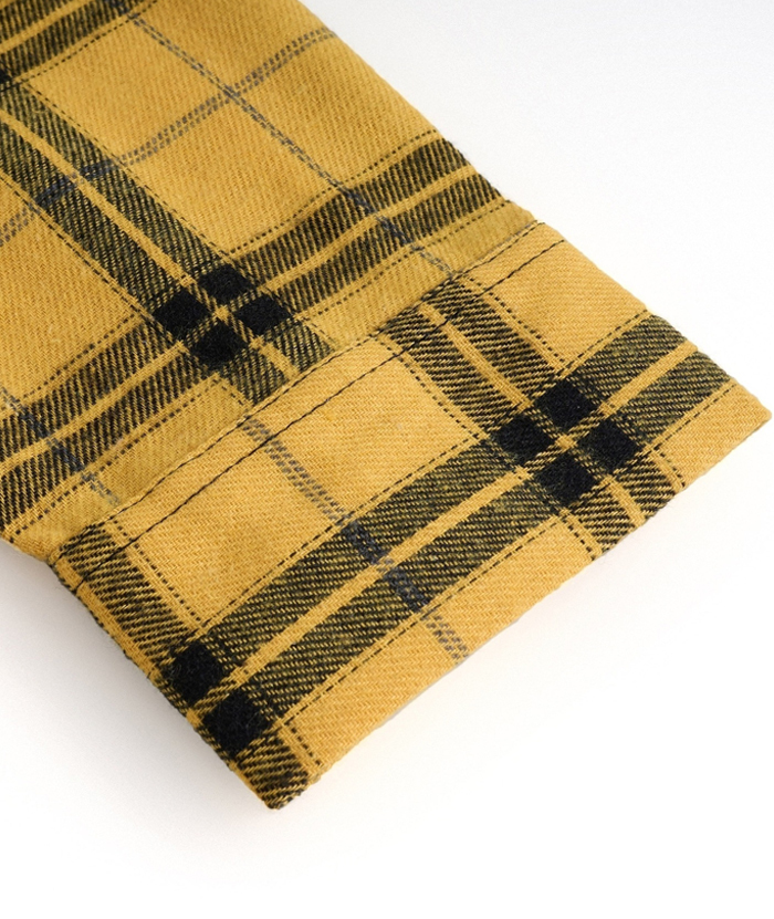 ZITY Men's Over Size Trendy Plaid Flannel Shirt-DUMLT05248|Zitysports