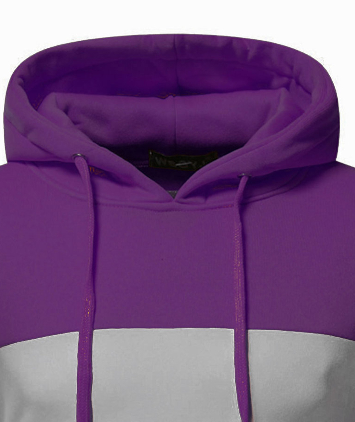 ZITY Men's Pullover Long Sleeve Casual Fleece Hoodie-DUMFH04904|Zitysports