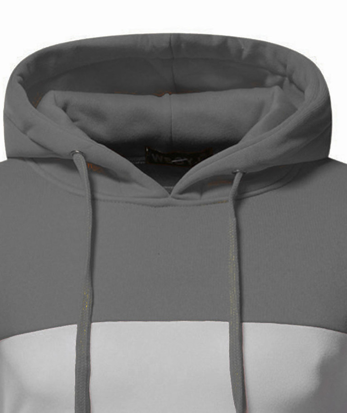 ZITY Men's Pullover Long Sleeve Casual Fleece Hoodie-DUMFH04904|Zitysports