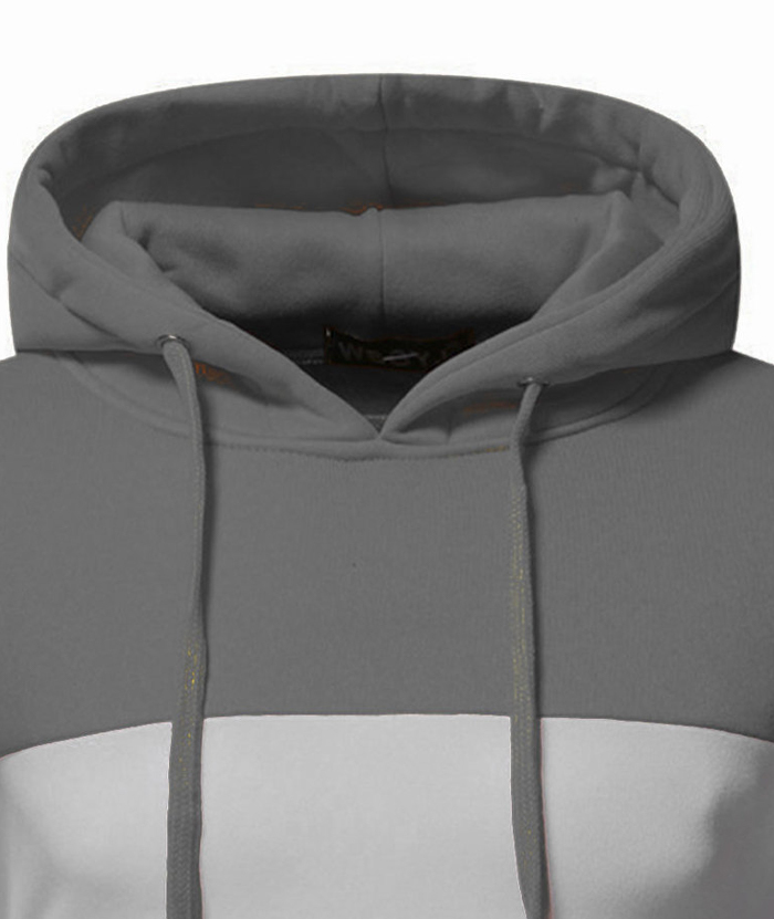 ZITY Men's Pullover Long Sleeve Casual Fleece Hoodie-DUMFH04904|Zitysports