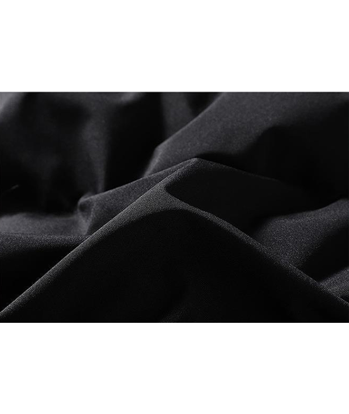 ZITY Men's Zipper Long Sleeve Puffer Jacket-DUMCO05565