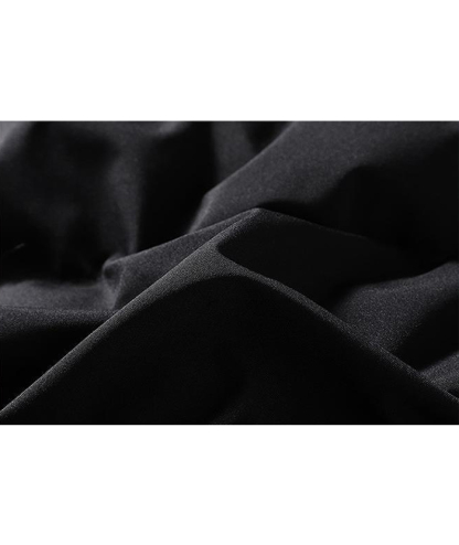 ZITY Men's Zipper Long Sleeve Puffer Jacket-DUMCO05565