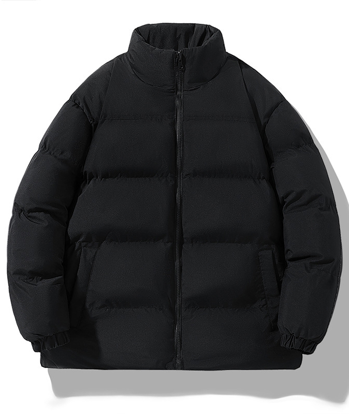 ZITY Men's Casual Full Zip Up Stand Collar Puffer Jacket- DUMFC05561