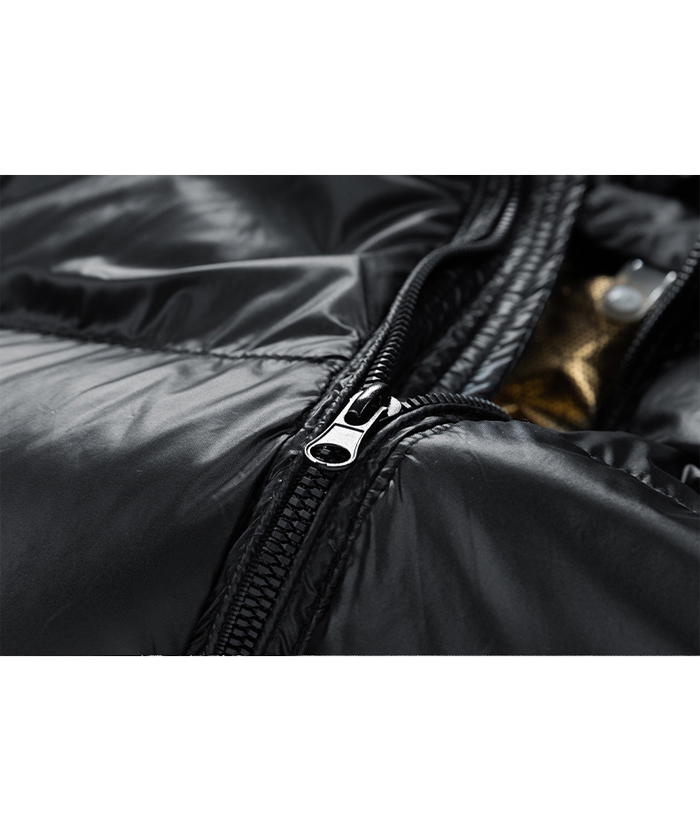 ZITY Men's Full Zipper Padded Puffer Jacket-DUMCO05569