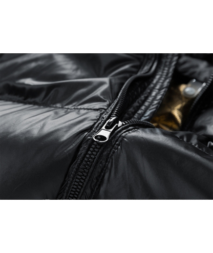 ZITY Men's Full Zipper Padded Puffer Jacket-DUMCO05569