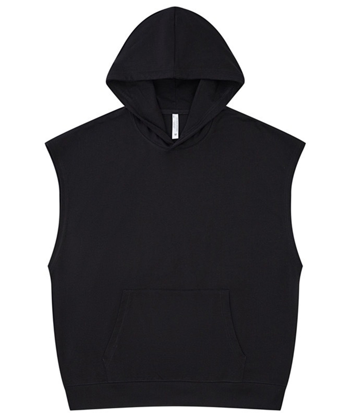 ZITY Men's Cotton S-XL Sleeveless Hoodie-DUMHD05412|Zitysports