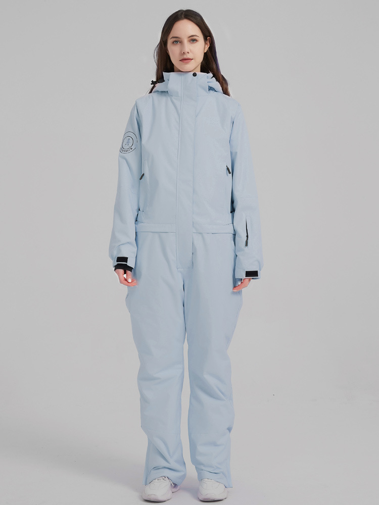 ZITY Women's Waterproof Loose Skiing Suit-DUWSU06487