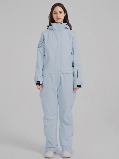 ZITY Women's Waterproof Loose Skiing Suit-DUWSU06487