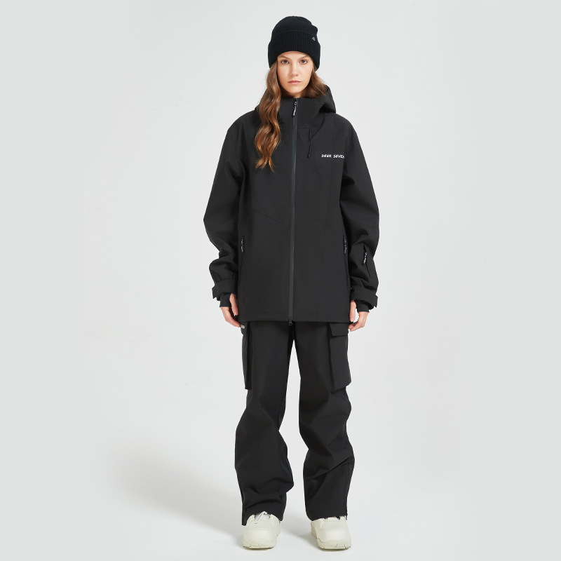 ZITY Unisex Waterproof Breathable Lock Heat Warm Skiing Suit-DUWSU06489