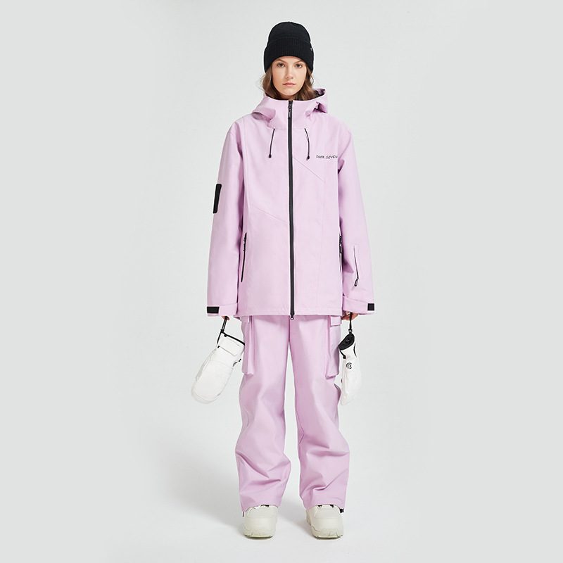 ZITY Unisex Waterproof Breathable Lock Heat Warm Skiing Suit-DUWSU06489