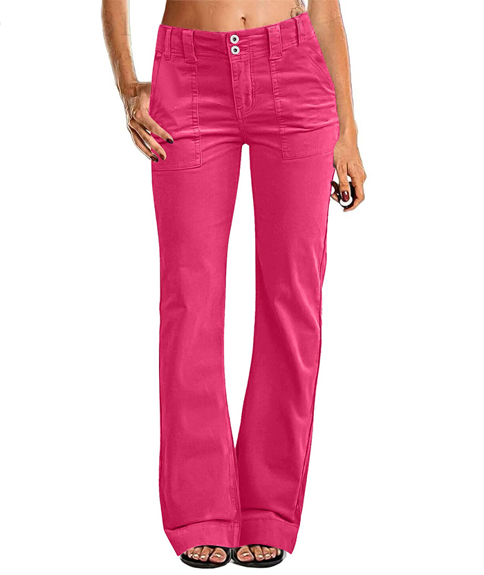 ZITY Women's Zipper Pocket Jogging Loose Pant-DUWSP06168