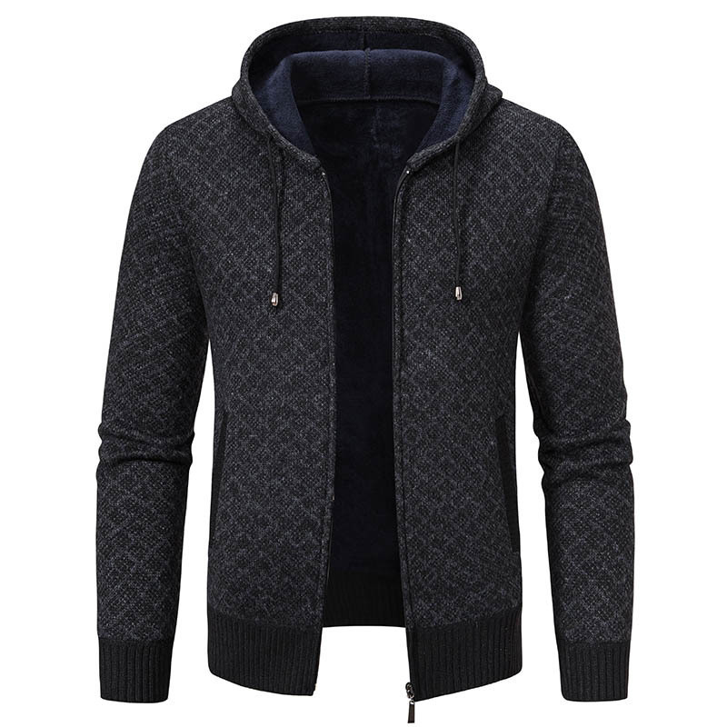 ZITY Men's Casual Sweater Suit Slim Fit Hip Hop Style Hoodie Top-DUMSW05057|Zitysports