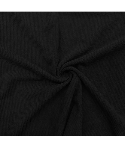 ZITY Men's Patch Corduroy Quater Botton Sweatshirt-DUMFH04830 | Zitysports